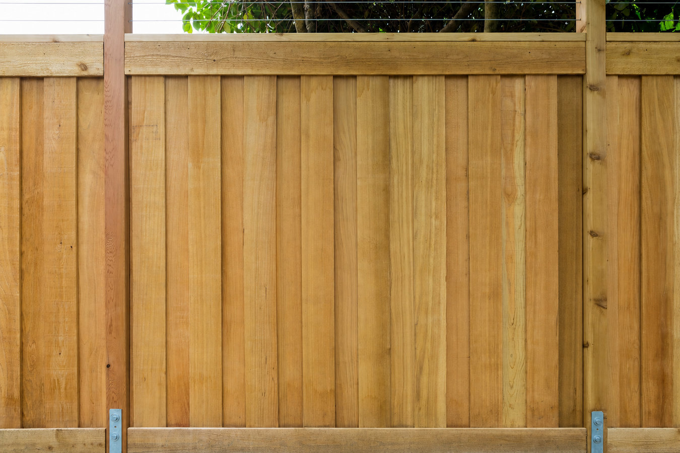 Wood fence installation in Laredo, TX